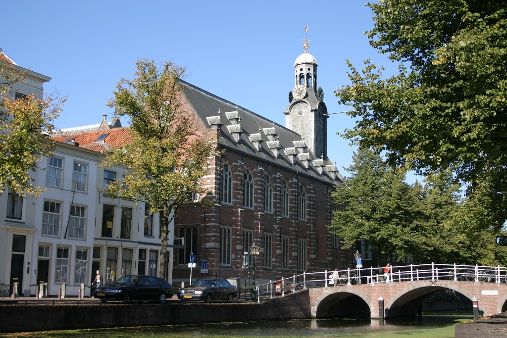 The academy building, the oldest part of Leiden University